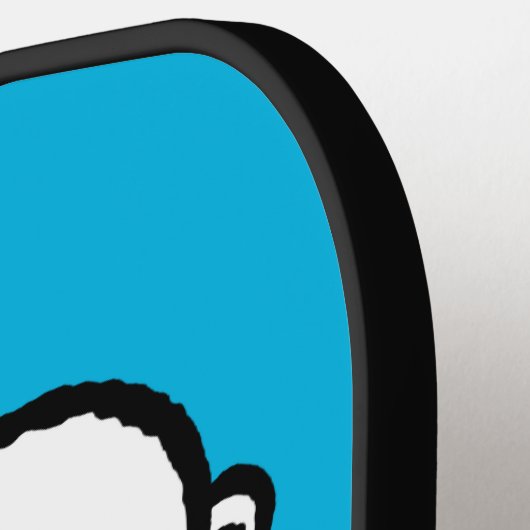 Peanuts | Snoopy geometrisch ontwerp Pickleball Paddle (Links Detail)