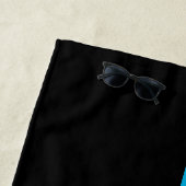 Peanuts | Snoopy geometrisch ontwerp Strandlaken (In situ)