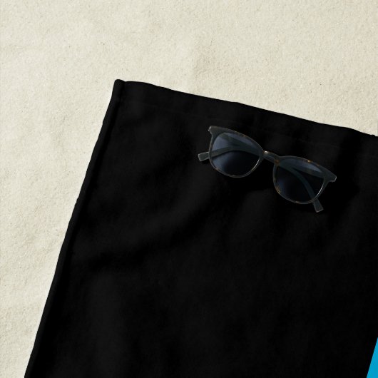 Peanuts | Snoopy geometrisch ontwerp Strandlaken (In situ)