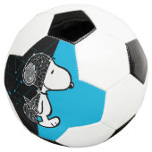 Peanuts | Snoopy geometrisch ontwerp Voetbal (Drie kwart)