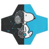 Peanuts | Snoopy geometrisch ontwerp Voetbal (Enkel)