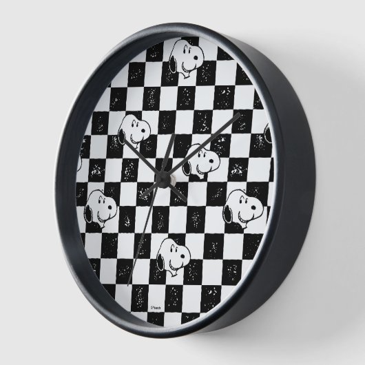 Peanuts | Snoopy geruite vlag (Hoek)