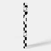 Peanuts | Snoopy geruite vlag Case-Mate iPhone Case (Achterkant / Rechts)