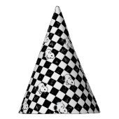 Peanuts | Snoopy geruite vlag Feesthoedjes (Rechts)