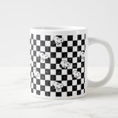 Peanuts | Snoopy geruite vlag Grote Koffiekop (Rechts)