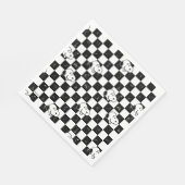 Peanuts | Snoopy geruite vlag Servet (Hoek)