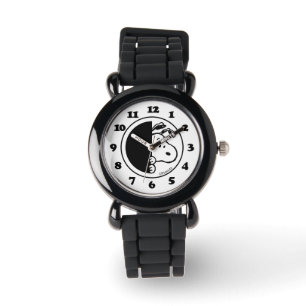 Peanuts   Snoopy Gewoon Gezegde Hi Horloge