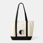 Peanuts | Snoopy Gewoon Gezegde Hi Tote Bag (Achterkant)