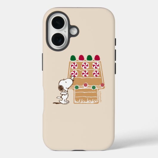 Peanuts | Snoopy Gingerbread House Case-Mate iPhone Case (Achterkant)