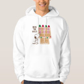 Peanuts | Snoopy Gingerbread House Hoodie (Voorkant)