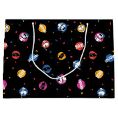 Peanuts Snoopy Graduation Celebration Pattern Groot Cadeauzakje (Voorkant)