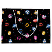 Peanuts Snoopy Graduation Celebration Pattern Groot Cadeauzakje (Achterkant)