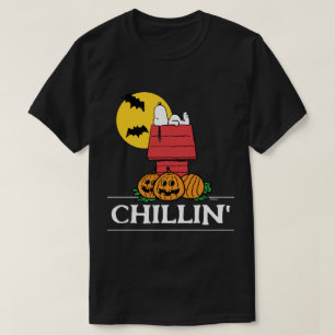 Peanuts   Snoopy Halloween hondenhok T-shirt