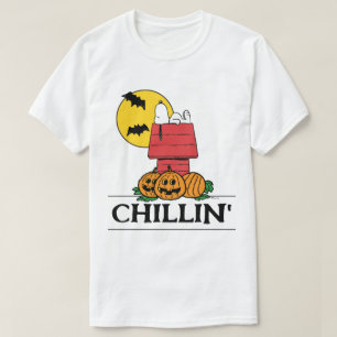 Peanuts   Snoopy Halloween hondenhok T-shirt