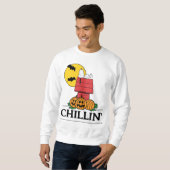 Peanuts | Snoopy Halloween hondenhok Trui (Voorkant volledig)