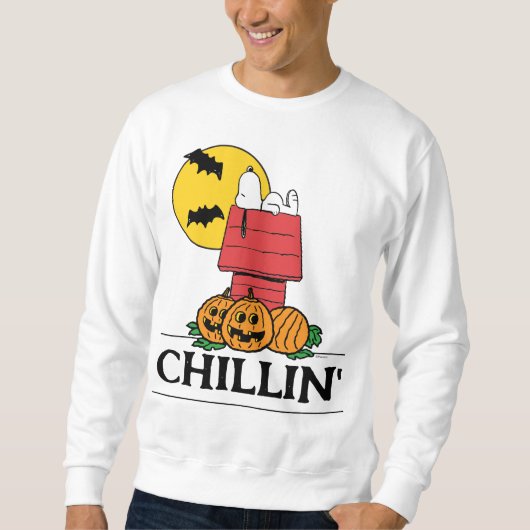 Peanuts | Snoopy Halloween hondenhok Trui (Voorkant)