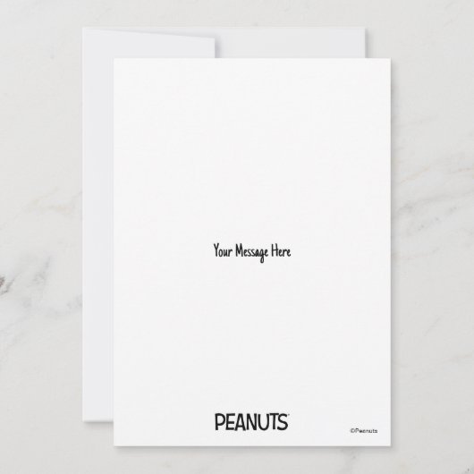 Peanuts | Snoopy Happy Dance Kaart (Achterkant)