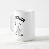 Peanuts | Snoopy Happy Dance Teacher Koffiemok (Voorkant links)