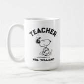 Peanuts | Snoopy Happy Dance Teacher Koffiemok (Links)