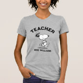 Peanuts | Snoopy Happy Dance Teacher T-shirt (Voorkant)