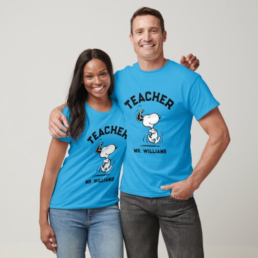 Peanuts | Snoopy Happy Dance Teacher T-shirt (Unisex)