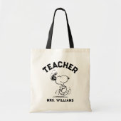 Peanuts | Snoopy Happy Dance Teacher Tote Bag (Voorkant)