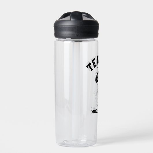 Peanuts | Snoopy Happy Dance Teacher Waterfles (Voorkant)