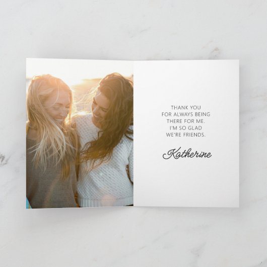 Peanuts | Snoopy Hart Zonnebril Bedankkaart (Binnen)