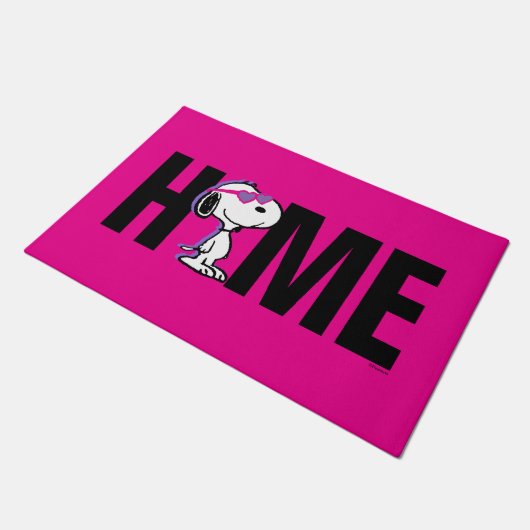 Peanuts | Snoopy Hart Zonnebril Deurmat (Schuin)