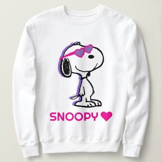 Peanuts | Snoopy Hart Zonnebril Trui (Design voorkant)