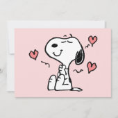 Peanuts | Snoopy-harten Kaart (Voorkant)