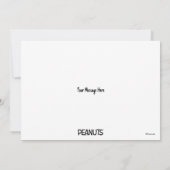 Peanuts | Snoopy Hartjes Kaart (Achterkant)