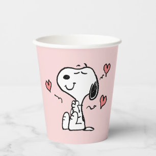 Peanuts   Snoopy Hartjes Papieren Bekers