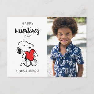 Peanuts Snoopy Heart Knuffel Briefkaart