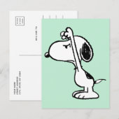 Peanuts | Snoopy heeft je bang gemaakt Briefkaart (Voorkant / Achterkant)
