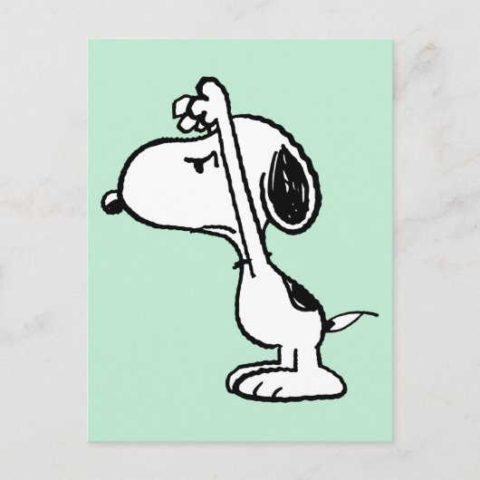 Peanuts | Snoopy heeft je bang gemaakt Briefkaart (Voorkant)