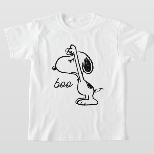 Peanuts | Snoopy heeft je bang gemaakt T-shirt (Laagn)