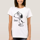 Peanuts | Snoopy heeft je bang gemaakt T-shirt (Voorkant)