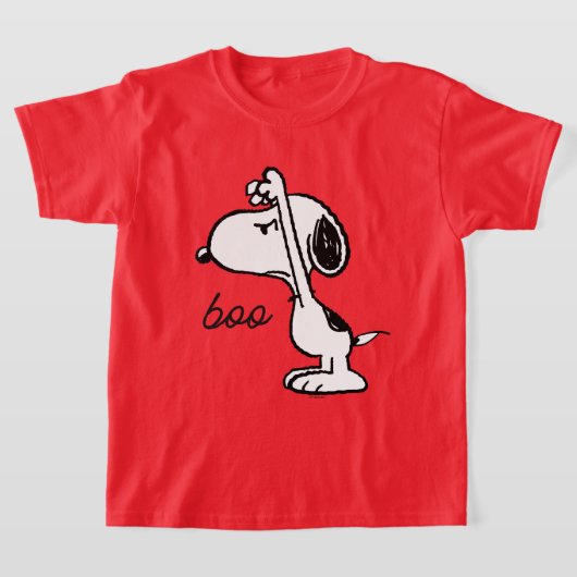 Peanuts | Snoopy heeft je bang gemaakt T-shirt (Laagn)