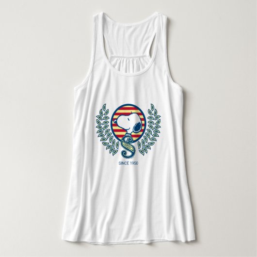 Peanuts | Snoopy Heraldry Tanktop (Design voorkant)
