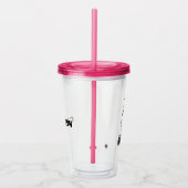 Peanuts | Snoopy het geheim van het leven Acryl Drinkbeker (Rechts)