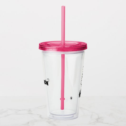 Peanuts | Snoopy het geheim van het leven Acryl Drinkbeker (Rechts)