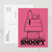 Peanuts | Snoopy het geheim van het leven Briefkaart (Voorkant / Achterkant)