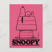 Peanuts | Snoopy het geheim van het leven Briefkaart (Voorkant)