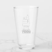 Peanuts | Snoopy het geheim van het leven Glas (Achterkant)