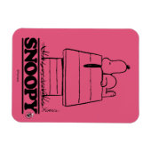 Peanuts | Snoopy het geheim van het leven Magneet (Horizontaal)