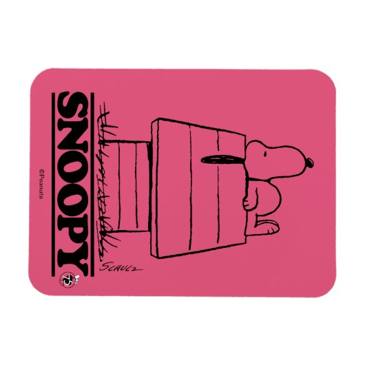 Peanuts | Snoopy het geheim van het leven Magneet (Horizontaal)