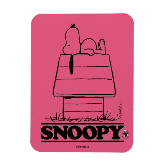 Peanuts | Snoopy het geheim van het leven Magneet (Verticaal)