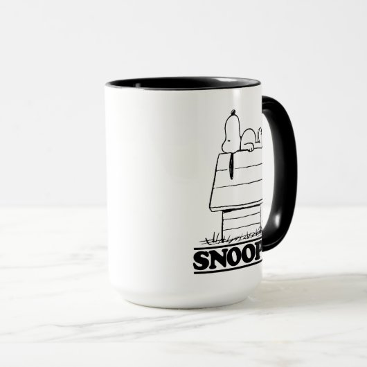 Peanuts | Snoopy het geheim van het leven Mok (Voorkant rechts)