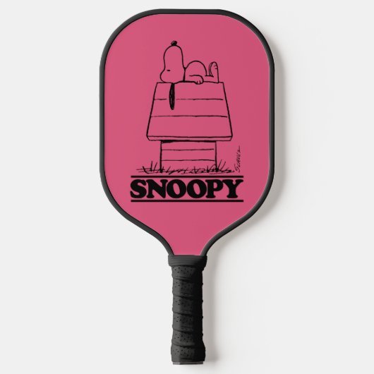 Peanuts | Snoopy het geheim van het leven Pickleball Paddle (Voorkant)